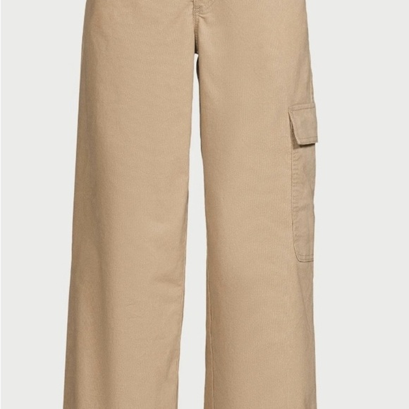 Time and Tru Pants - Time and Tru’s Women’s Wide Leg Corduroy Cargo